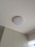 雷士照明（NVC）吸顶灯圆形阳台灯玄关灯led厨房灯简约白光12W家用工程物业 实拍图