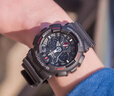 卡西欧（CASIO）手表男士G-SHOCK运动学生电子青少年日韩表送男友礼物GA-120-1A 实拍图