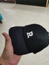 【热巴同款】加大棒球帽帽子男女大头围显脸小春夏字母百搭棒球帽 刺绣款-黑色 实拍图