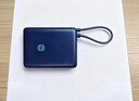 小米（MI）【3C认证】小米充电宝 自带线10000 33W 深空蓝适用小米华为荣耀手机可上飞机/火车 实拍图