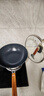 三禾无涂层窒氮防锈炒菜锅微纳不粘熟铁锅轻油少烟燃气灶32cmTC32T4 实拍图