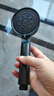 增压花洒喷头黑武士魔幻五档淋浴花晒头淋雨喷淋花酒超强单热水器 黑武士硬刺花洒1个 实拍图