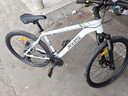 喜德盛（xds）山地自行车黑客350/旭日310 X6铝合金车架21速变速机械碟刹 黑客350白灰色17寸（25款） 实拍图