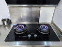 海尔（Haier）【麦浪套系】燃气灶天然气双灶 嵌入式台嵌两用 百搭锅防干烧防护 5.2kw猛火国家补贴20%QGBE2(天) 实拍图