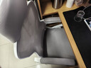 朗域轩品人体工学电竞椅人工力学座椅久坐护腰宿舍游戏电脑椅子可躺写字椅 【4级气杆】乳胶+搁脚+逍遥-白灰 120-155度(含) 联动扶手 四向腰托 实拍图
