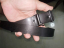 【热卖100万单】商务休闲简约百搭腰带无牙自动扣男士皮带学生 黑色 120cm 实拍图