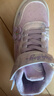 巴布豆童鞋女童舒适高帮休闲鞋冬季加绒保暖儿童板鞋106555085糖果紫32 实拍图