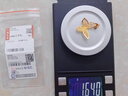 周大生黄金吊坠女足金蝴蝶首饰挂坠七夕礼物送女友1.66g 实拍图