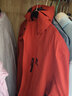 骆驼（CAMEL）三防冲锋衣户外登山服防风防水防污三合一运动外套 AD12263514X,抓绒内胆耀眼红男女 M 实拍图