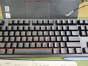 达尔优DK100 87键机械键盘 办公键盘台式电脑键盘网咖吃鸡键盘键鼠套装 游戏键盘lol 87键-无光红轴 实拍图