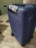 米家小米行李箱20英寸拉杆箱可登机箱万向轮旅行箱男女小型密码箱蓝色 实拍图