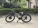 金武端自行车成人山地车公路赛车单车骑行变速超轻越野中学生初中青少年 顶配版-辐条轮-黑白色 26寸21速 实拍图