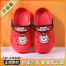 汪汪队立大功（PAW PATROL）汪汪队儿童拖鞋夏洞洞鞋男婴儿幼儿1-3岁5凉拖鞋女童宝宝沙滩拖鞋 （升级款）2020红色毛毛 16 内长16cm 实拍图