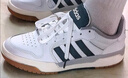 adidas ENTRAP美式校园风运动少年感复古篮球风板鞋男女阿迪达斯 白色/蓝色   42.5 实拍图