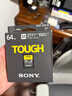 索尼（SONY）64GB SD存储卡 SF-M64T/T1 M系列TOUGH三防规格 U3 V60读速高达277MB/s UHS-II 相机内存卡 实拍图