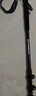 探路者喀纳登山杖手杖碳素碳纤维可伸缩超轻户外徒步便携爬山棍 深炭灰 实拍图