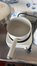 美的（Midea）电煮锅 电蒸锅 电炒锅 电热锅 2.6L分体式 小型1-2人学生宿舍多功能锅 泡面锅 XZC2061 配蒸笼 实拍图