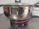 惠当家（Hui Dang Jia）电锅多功能电热锅电炒锅家用电蒸锅一体电煮锅加厚304不锈钢电火锅G08-32国家补贴 实拍图