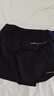 轻功【健将同款】灵波微步AIR四分训练跑步短裤运动透气速干裤子 【男款】黑色 L 实拍图