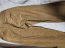优衣库合作款/男装女装灯芯绒工装裤/休闲裤裤子25秋冬新款479822 34 驼色 S /165/72A 实拍图