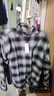 优衣库男女装法兰绒格子衬衫长袖衬衣薄外套25秋冬481224 480767 480767/61水蓝色 L 实拍图