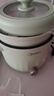 美的（Midea）电煮锅 宿舍小电锅 电蒸锅 多功能家用宿舍泡面小火锅 蒸煮一体电热锅2.6L多功能锅XZE2066 配蒸笼 实拍图