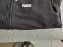 彪马（PUMA）复古宽松针织休闲夹克外套男新款冬季立领运动上衣690273 黑色-01 L (180/100A) 实拍图