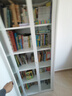 盛耐钢制书柜玻璃门防尘书架收纳柜子铁艺置物柜客厅储物柜家用展示柜 实拍图