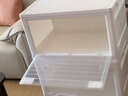 瀚览收纳箱特大号衣服衣物整理箱透明折叠玩具储物箱家用抽屉式收纳盒 巨大号实 66.5*40.5*35.5cm (可收纳厚被、冬衣) 一层(隐藏滑轮/叠加稳固) 1个 实拍图