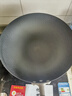 传世家徽（Muceski）炒锅铁锅无涂层炒菜锅精铁极铁平底不粘锅燃气电磁炉通用已开锅 30+盖【升级加厚锤纹系列】 30cm 实拍图