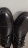 百丽男鞋2025商务正装休闲增高软底真皮鞋 黑色A2247（三接头款） 43 实拍图
