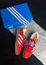 阿迪达斯（adidas）（adidas）三叶草男女鞋GAZELLE INDOOR低帮休闲鞋IF1808红白40 实拍图