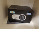 虎牌保险柜家用办公小型电子密码保险箱全钢防盗保管柜内置把手不突兀固定安装 博瑞J系列 20cm 钢琴黑 实拍图