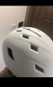 VOLOCOVER 专业滑雪头盔 一次成形 通风设计摩托 轮滑 安全 头盔带通风孔男女儿童单双板雪盔 白色 L 码（56-59） 根据头围选择尺码 实拍图