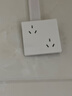 公牛（BULL） 公牛开关插座/暗装/电源开关/USB插座/网络插座/G07象牙白 三孔16A空调 实拍图