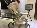 哈卡达妙灵婴儿车0-3岁用折叠可坐可躺高景观双向溜娃婴儿推车遛娃神器 妙行【二合一】单车+睡篮大象灰 实拍图