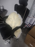奥伦福特 电脑椅办公椅子电竞椅家用人体工学椅老板椅主播靠背椅皮革转椅 创意工学椅-黑+乳胶【二代】 实拍图