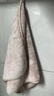京东京造 珊瑚宝 7A抗菌珊瑚绒毛巾 男女洗脸吸水速干情侣面巾2条 粉+灰 实拍图