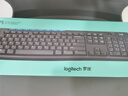 罗技（Logitech）MK275 键鼠套装 无线键鼠套装 办公键鼠套装 全尺寸 商务键鼠套装 带无线2.4G接收器 黑蓝色 实拍图