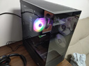 宁美 定制 N系列 台式电脑机箱风扇 主机散热风扇 LED 炫光 12CM 静音 降温 /单拍不发货/搭配主机下单 宁美-无光风扇 实拍图