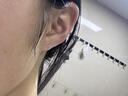 QMXD纯999足银耳钉女2025年新款养耳洞耳环睡觉免摘耳骨钉耳棒防堵针 s999足银耳钉 一对 实拍图