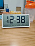 得光自动对时磁吸冰箱电子钟充电数字时钟表摆台式时间桌面客厅挂墙温湿度计日期万年历农历长续航闹钟 【电池】多功能款 实拍图