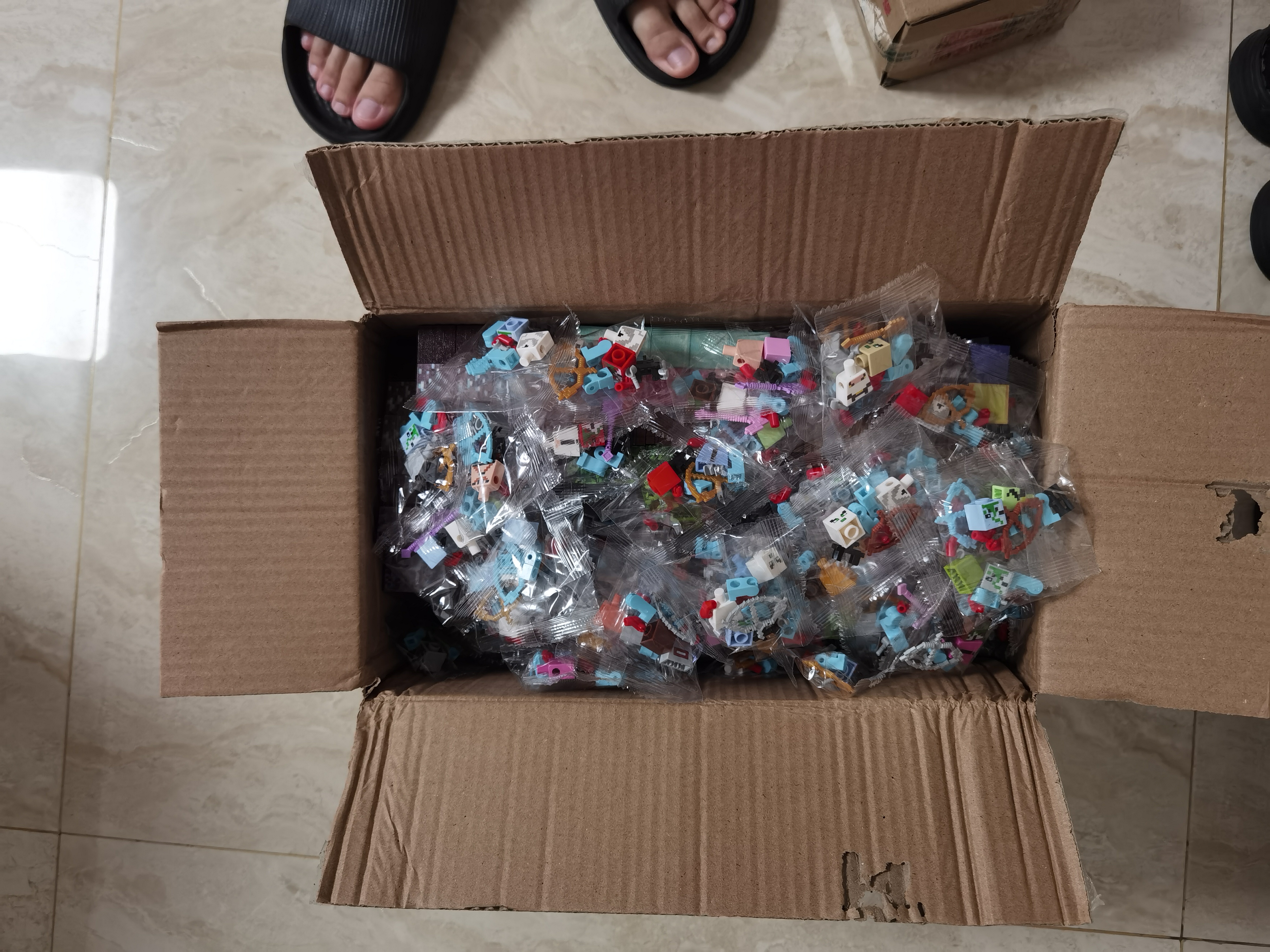 我的世界磁力方块磁吸铁石积木磁铁迷你儿童益智拼装玩具男孩礼物 【1088件】1000方块+88人偶公仔 实拍图