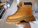骆驼（CAMEL）【山丘2.0】大黄靴女户外马丁靴 L24W469610 土黄 38 实拍图