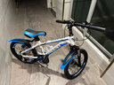 凤凰（Phoenix）儿童自行车山地车男女学生脚踏车6-12岁童车 霸道 白蓝色 18寸 实拍图