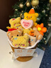 初朵（Beginning）黄油小熊玩偶花束生日礼物女创意结婚纪念日立冬同城速递非鲜花 实拍图