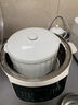 美的（Midea）电炖锅电蒸锅电炖盅隔水炖 0涂层不锈钢内胆多功能煮粥煲汤燕窝炖盅4.5L白瓷炖蒸炖一体MD-DZC2556 实拍图