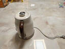 美的（Midea）艺术家电热水壶  烧水壶自动断电保温一体  1.6L大容量电热水壶 316L不锈钢恒温壶 精准控温 63-Q 实拍图