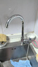 BSITN不锈钢厨房水龙头 冷热健康双温水槽龙头可旋转洗菜盆水龙头B6042 实拍图