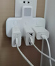 公牛（BULL）转换插头/品字形一转三插座/无线转换插座/电源转换器 适用于卧室厨房 3位分控带夜灯 GN-96033Y 实拍图